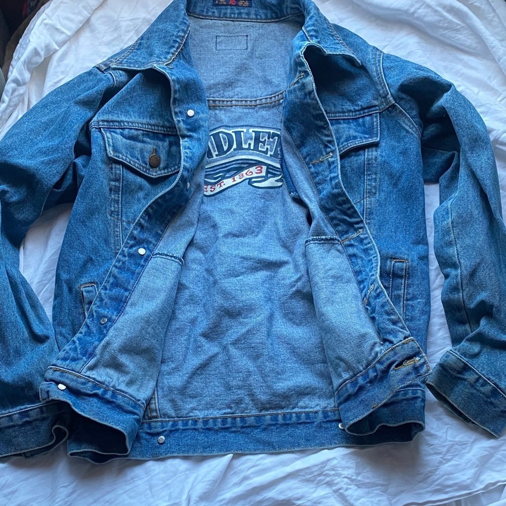 Pendleton Light Blue Denim Jacket with Logo